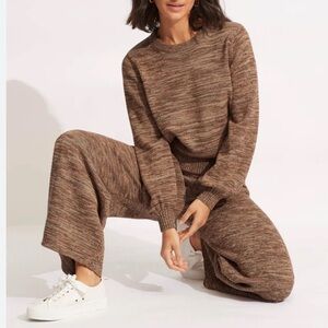 NWOT Anthropologie Seafolly Maple Knit Jumper & Pant - L